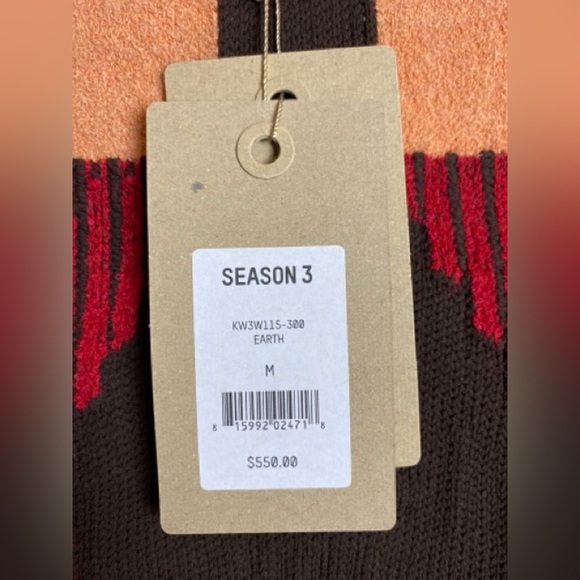 NWT YEEZY Season 3 Cropped Knitted Top M - Picture 7 of 9